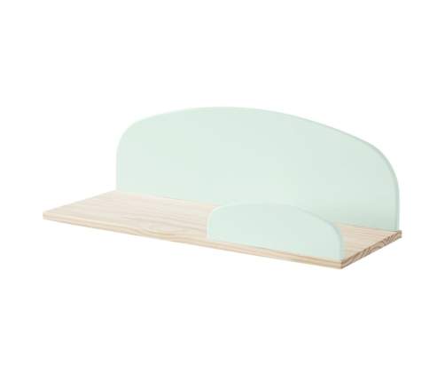 Vipack Estante de pared Kiddy madera verde menta 65 cm