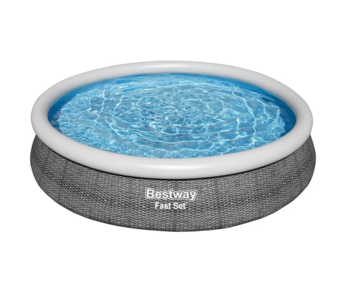 Bestway Juego de piscina redondo 366x76 cm