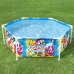 Bestway Piscina elevada para niños acero protección UV 183x51 cm