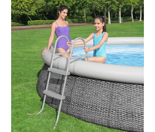 Bestway Escalera para piscina 2 peldaños Flowclear 84 cm