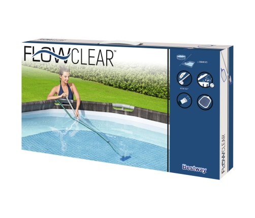 Bestway Kit de mantenimiento para piscina sobre el suelo Flowclear