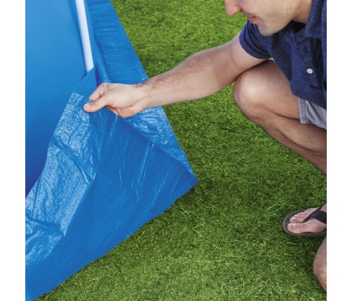 Bestway Cubierta de suelo para piscina Flowclear 335x335 cm