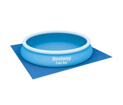 Bestway Cubierta de suelo para piscina Flowclear 396x396 cm