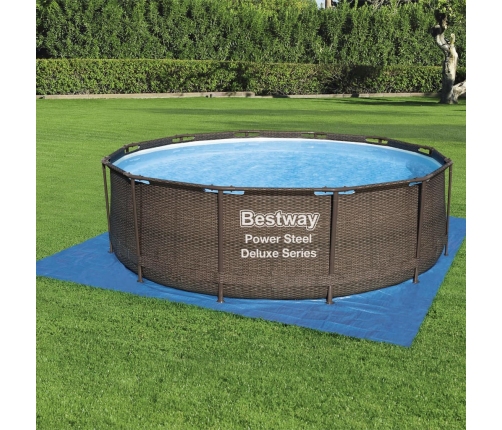 Bestway Cubierta de suelo para piscina Flowclear 396x396 cm