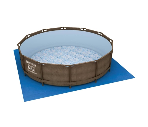 Bestway Cubierta de suelo para piscina Flowclear 396x396 cm