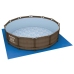 Bestway Cubierta de suelo para piscina Flowclear 396x396 cm