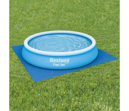 Bestway Cubierta de suelo para piscina Flowclear 396x396 cm