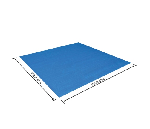 Bestway Cubierta de suelo para piscina Flowclear 488x488 cm