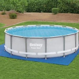 Bestway Cubierta de suelo para piscina Flowclear 488x488 cm