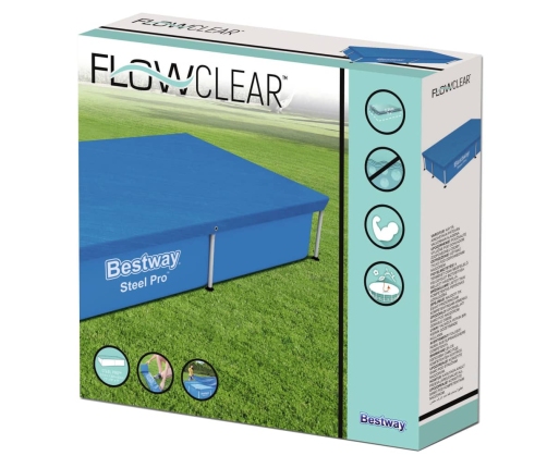 Bestway Cubierta para piscina Flowclear 221x150 cm