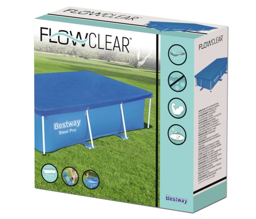 Bestway Cubierta para piscina Flowclear 259x170 cm