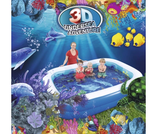 Bestway Piscina hinchable Undersea Adventure 54177