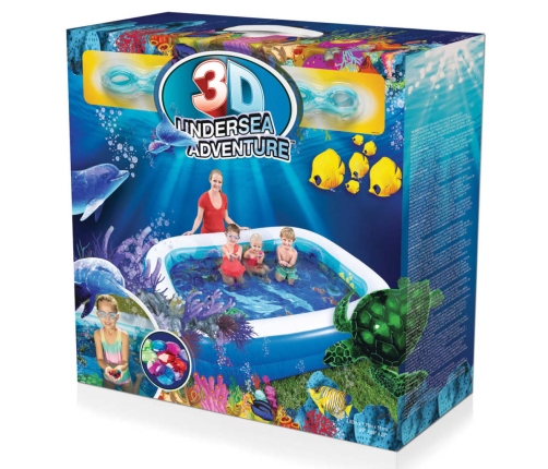 Bestway Piscina hinchable Undersea Adventure 54177