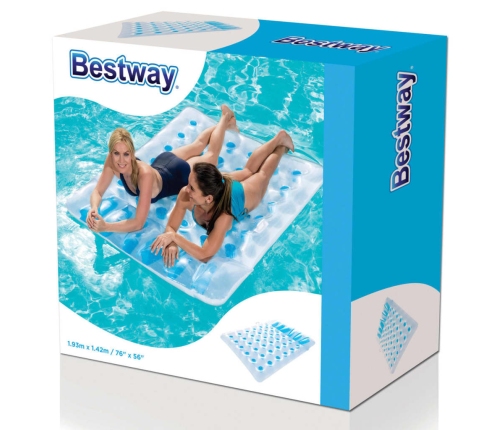 Bestway Colchoneta doble inflable para piscina 43055