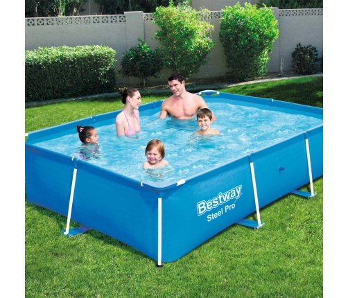 Bestway Piscina Steel Pro con estructura de acero 259x170x61cm 56403