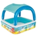 Bestway Piscina de juegos con toldo azul 140x140x114 cm 52192