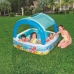 Bestway Piscina de juegos con toldo azul 140x140x114 cm 52192