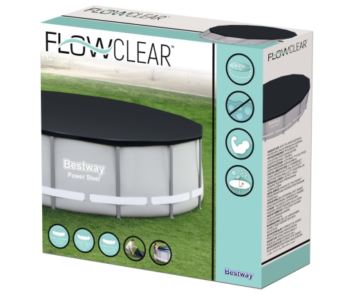 Bestway Cubierta para piscina Flowclear 427 cm