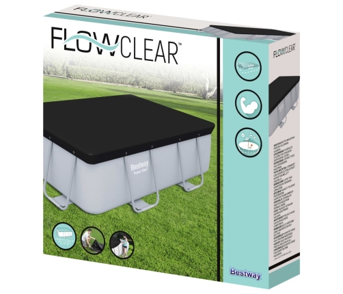 Bestway Cubierta para piscina Flowclear 269x179 cm