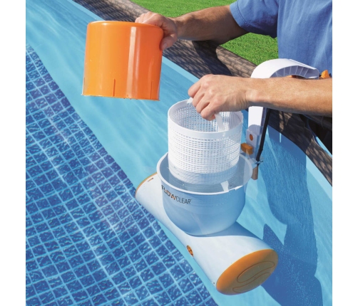 Bestway Bomba de filtro de piscina Flowclear Skimatic 3974 L/h 58469