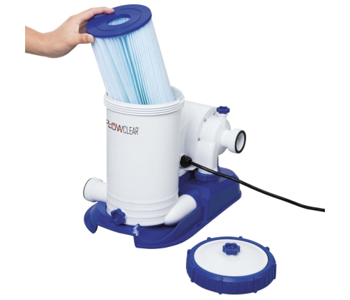 Bestway Bomba de filtro de piscina Flowclear Skimatic 9463 L/h