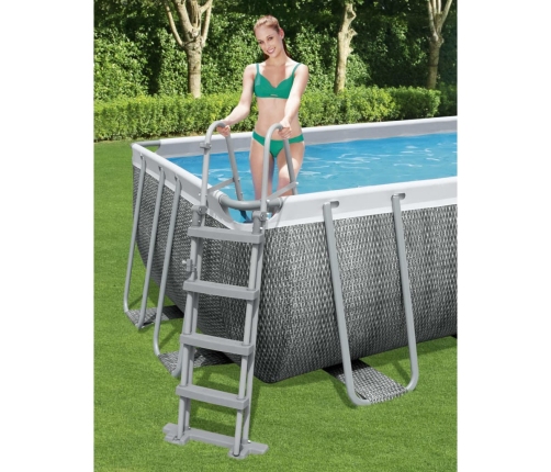 Bestway Flowclear Escalera de piscina de seguridad 4 escalones 122 cm