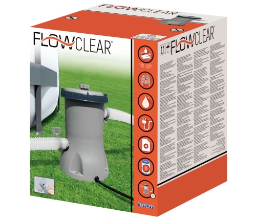 Bestway Bomba de filtro de piscina Flowclear 2006 l/h