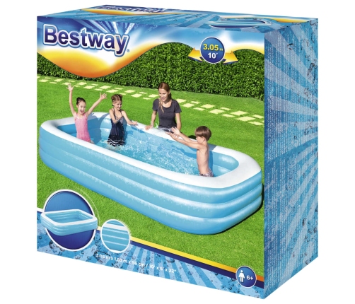 Piscina inflable 305x183x56 cm