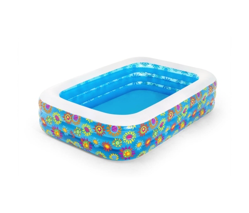 Bestway Piscina hinchable infantil azul 229x152x56 cm