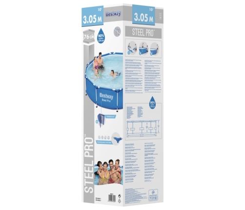 Bestway Piscina Steel Pro 305x76 cm