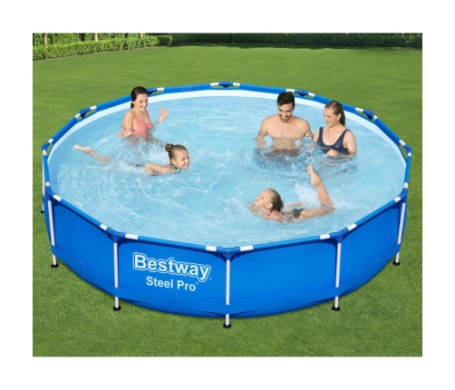 Bestway Piscina con estructura Steel Pro 366x76 cm