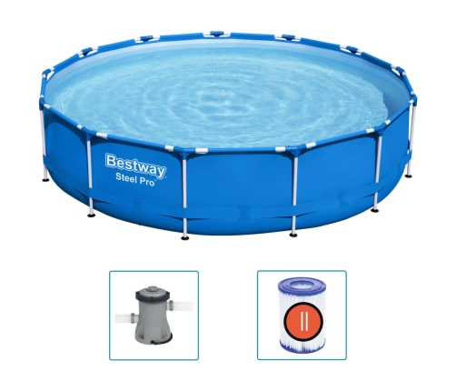 Bestway Piscina con estructura Steel Pro 396x84 cm