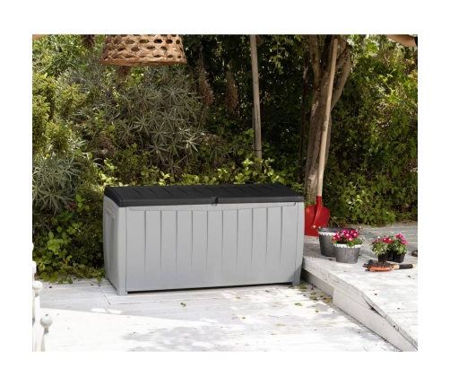 Keter Caja de almacenamiento de jardín Novel 340 L