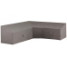 Madison Funda para muebles en forma de L 270x270x65/90 cm gris