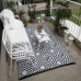 Esschert Design Alfombra de exterior con gráfico 120x186 cm OC12