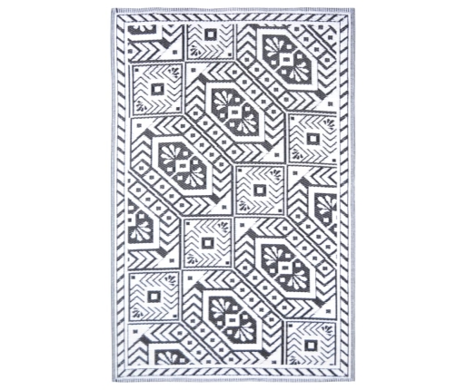 Esschert Design Alfombra de exterior rombos 182x122 cm