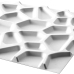 WallArt Paneles de pared 3D Gaps 12 piezas GA-WA01