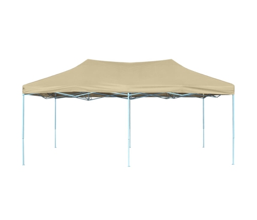 Carpa pleglable Pop-up 3x6 m blanco crema