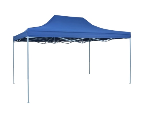 Carpa pleglable Pop-up 3x4,5 m azul