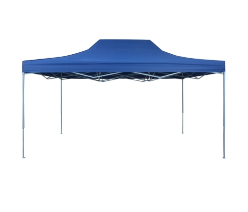 Carpa pleglable Pop-up 3x4,5 m azul