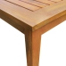Set de comedor de jardín 5 piezas madera maciza de acacia