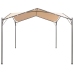 Cenador carpa 3x3 m de acero beige