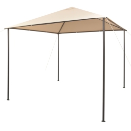 Cenador carpa 3x3 m de acero beige