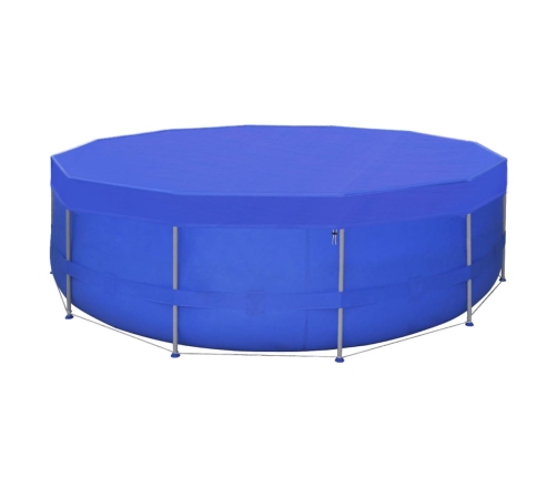 Cubierta de piscina PE 460 cm 90 g/m² redonda