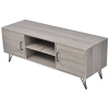 Mueble para TV gris 120x40x45 cm