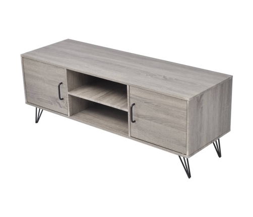 Mueble para TV gris 120x40x45 cm