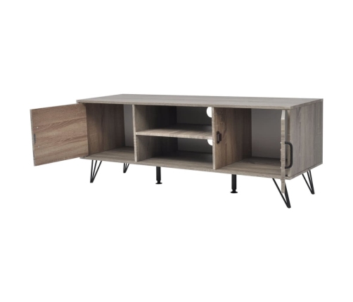 Mueble para TV gris 120x40x45 cm