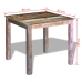 Mesa de comedor de madera maciza reciclada 80x82x76 cm