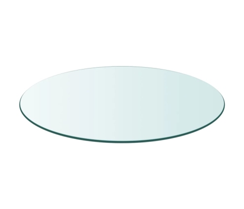 Tablero de mesa de cristal templado redondo 400 mm