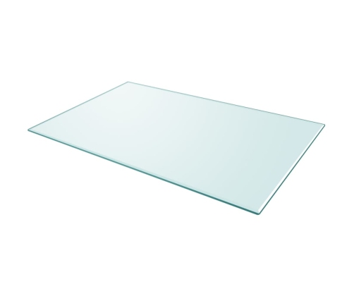 Tablero de mesa de cristal templado cuadrado 1000x620 mm